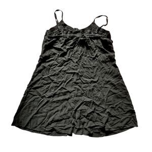 MANDALA x  Plus size hippie fall flowy dress black Festival Summer